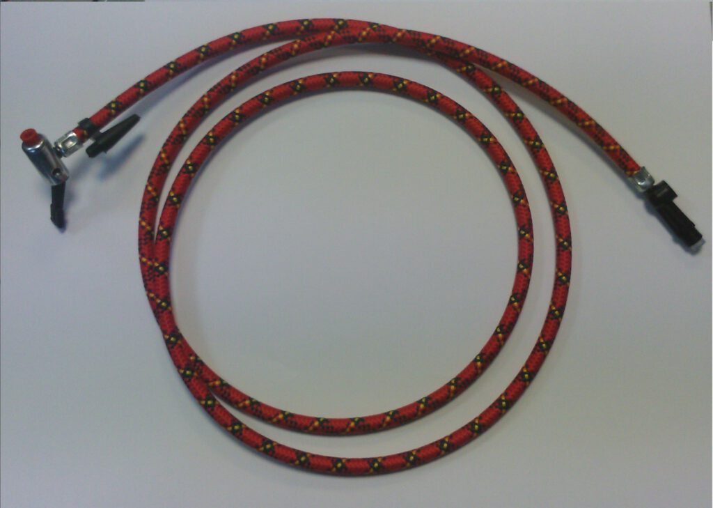 Wąż kompletny do pompki nożnej 2,0 mb